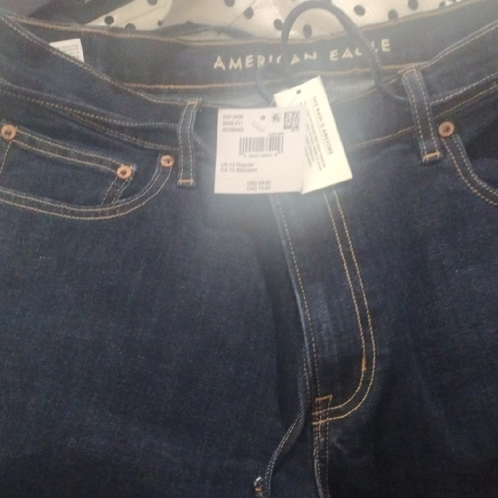 American Eagle Dark Blue Jeans